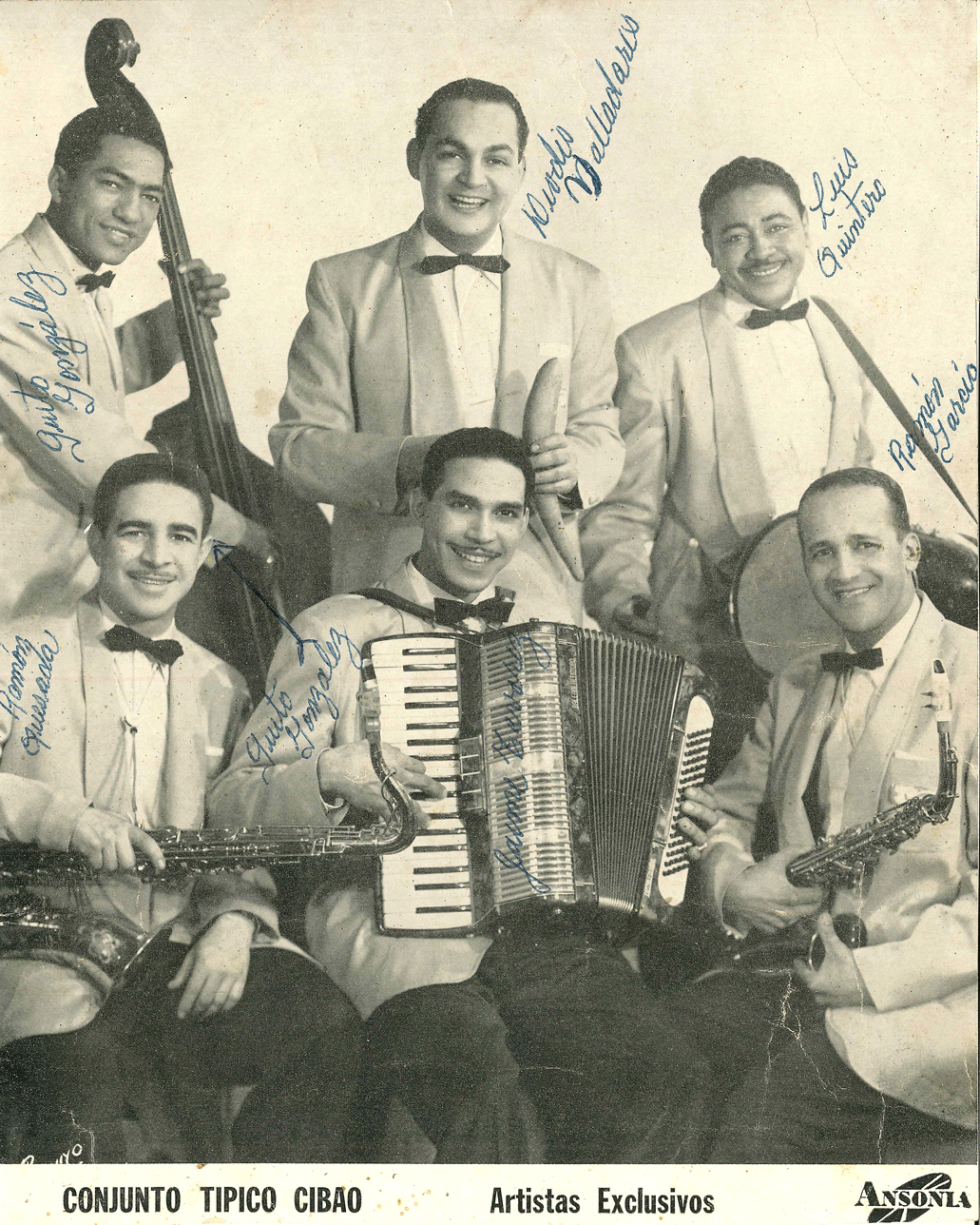 Ramón García y su Conjunto Típico Cibao, Ansonia Records press photo, ca. 1954