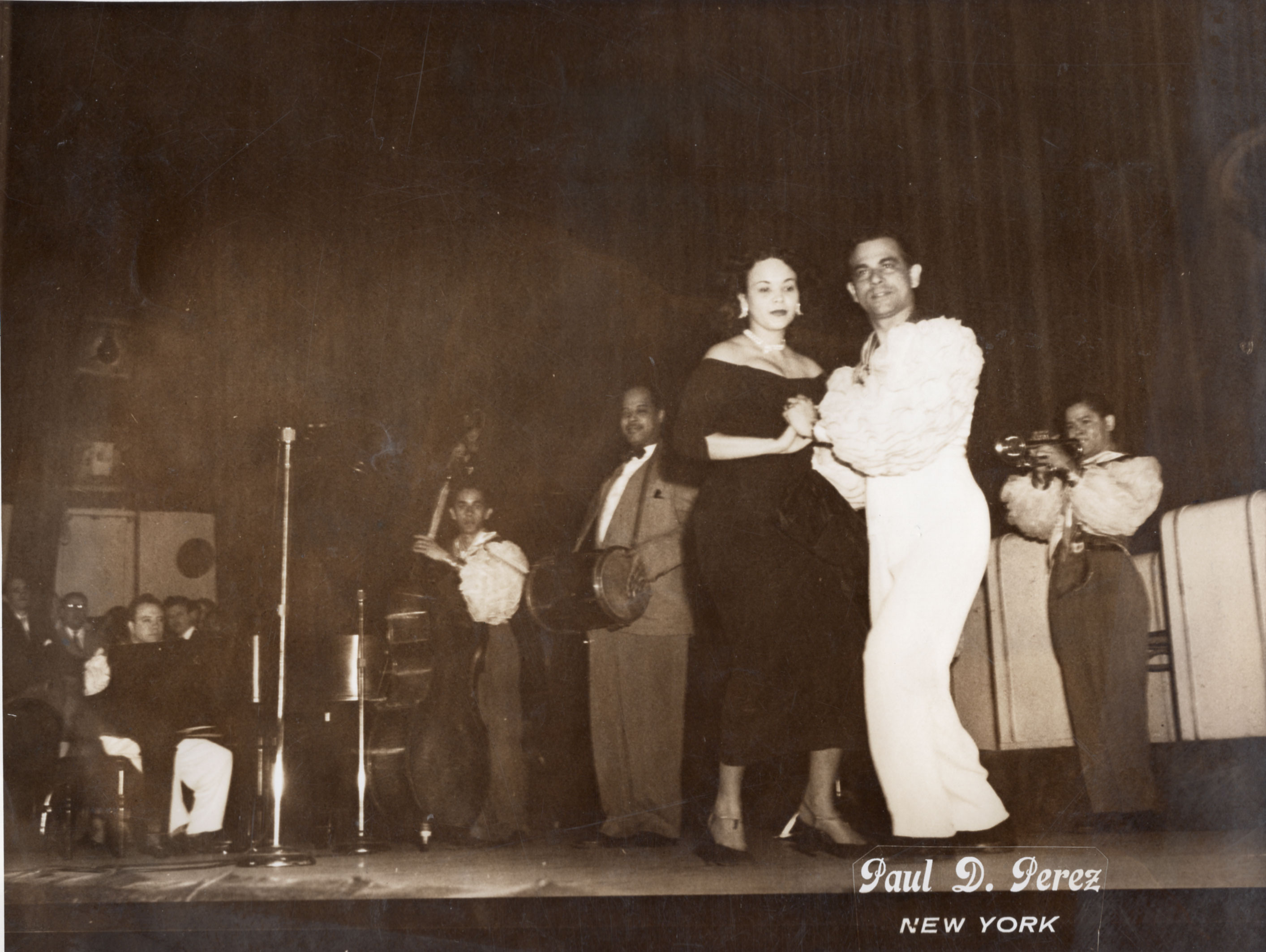 Damiron and his Band with Josecito Roman (tambora), ca. 1950s