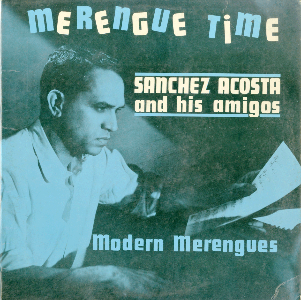 Sanchez Acosta and his amigo, Merengue Time, LP, 1956
