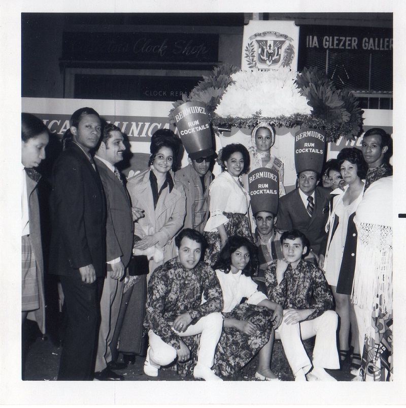 Eddie Bastian with Normandía Maldonado y su Centro Cultural Ballet Quisqueya, 1969