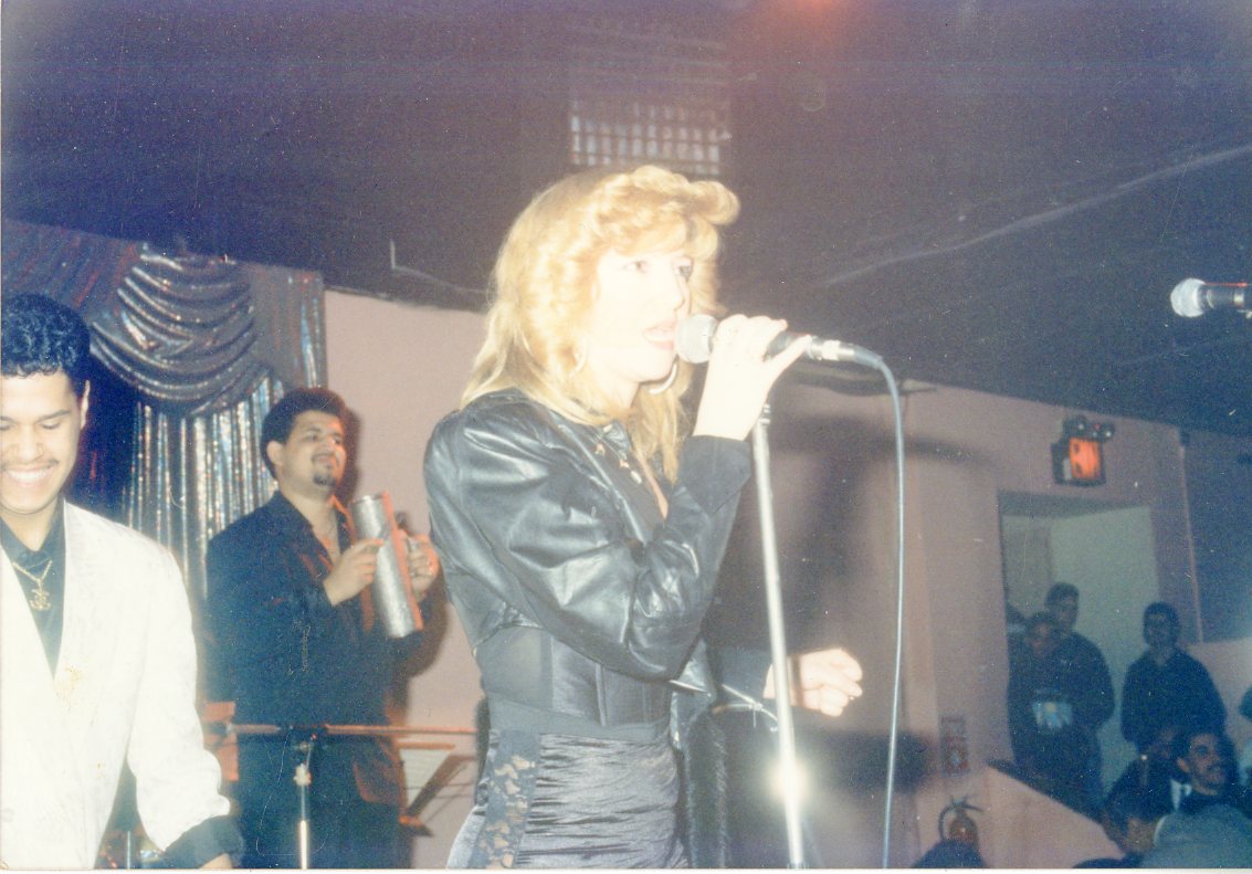 Dominican singer Magda Lake, ca. 1980s
