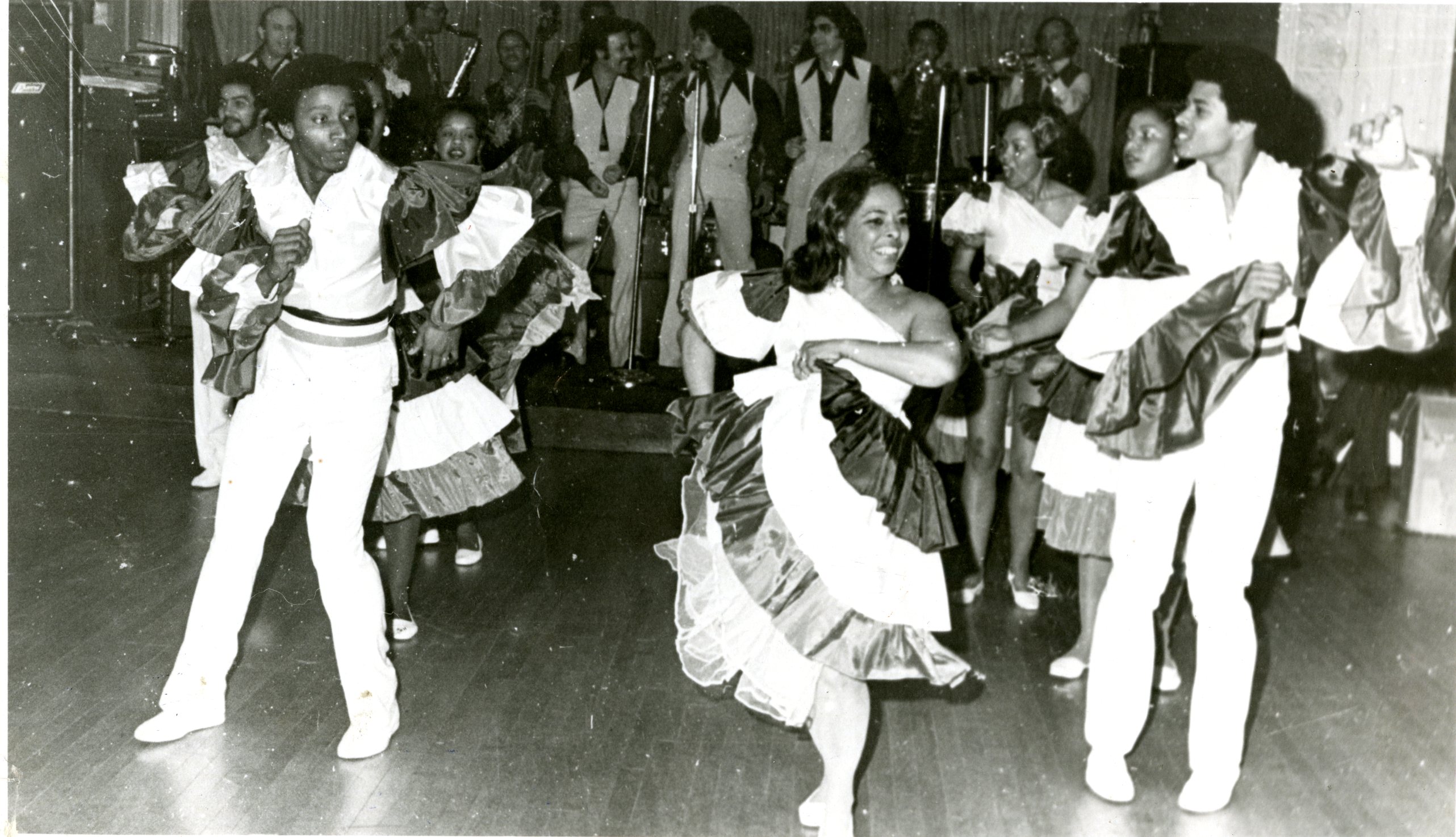 Ballet Quisqueya with Primitivo Santos and his Orchestra at the Trocadero Club, February 27, 1975