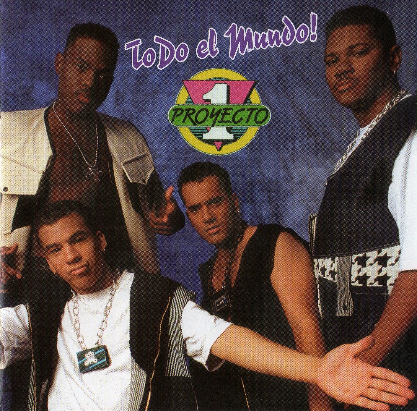 Proyecto Uno Todo el Mundo CD album cover, 1991