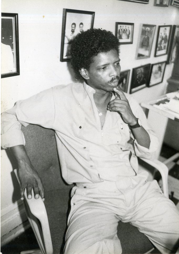 Dominican singer, producer and band leader Victor Waiil, ca 1980s