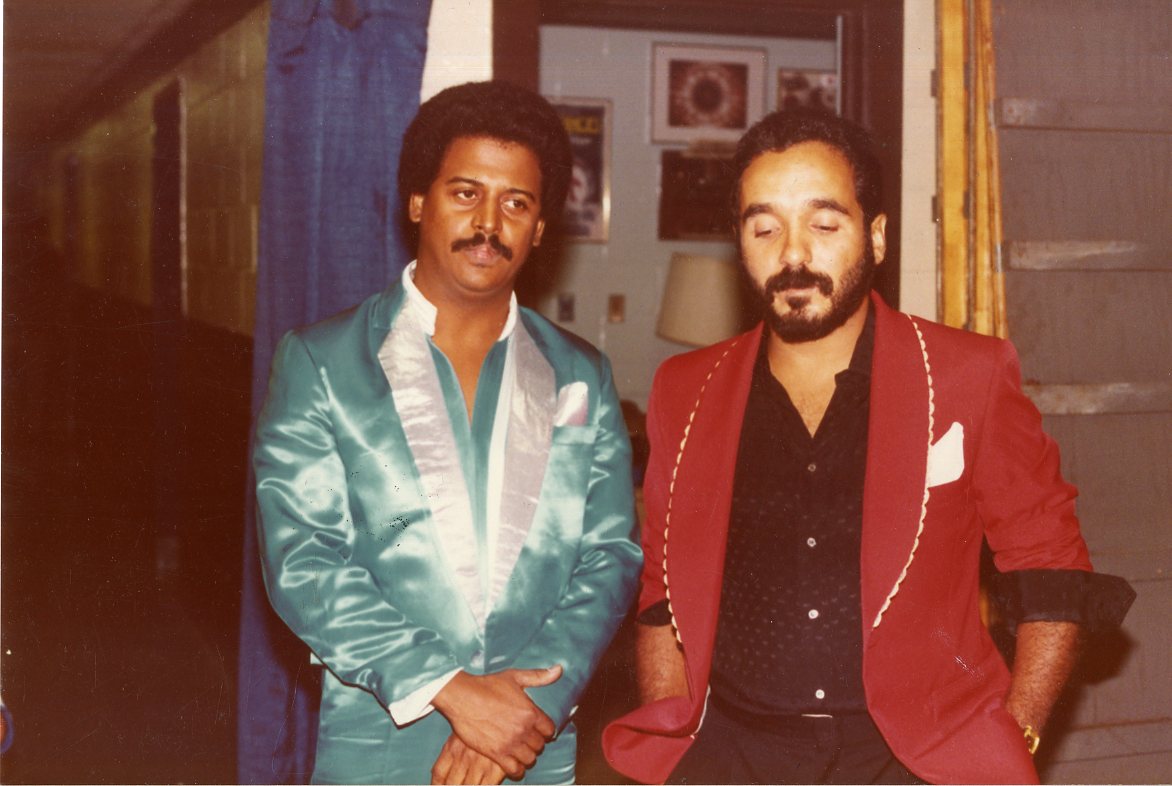 Wilfrido Vargas and Willie Colon, ca. 1980s