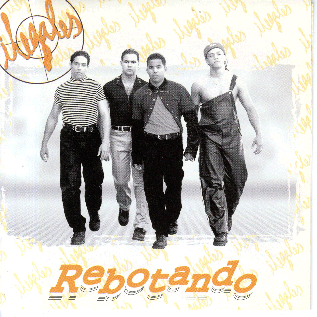 Ilegales Rebotando CD album cover, 1997