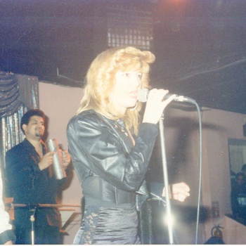 Dominican singer Magda Lake, ca. 1980s