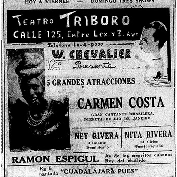 Advertisement for Triboro Theater, March 29, 1947