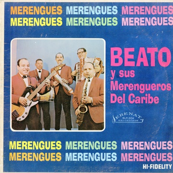 Beato y sus Merengueros Del Caribe LP Album Cover, 1960s