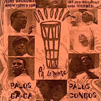 Pa' Lo Monte at Café Largo, handbill, January 21, 2000