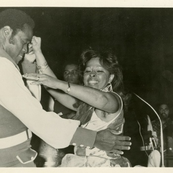 Johnny Ventura Dancing with Normandia Maldonado, September 21, 1973