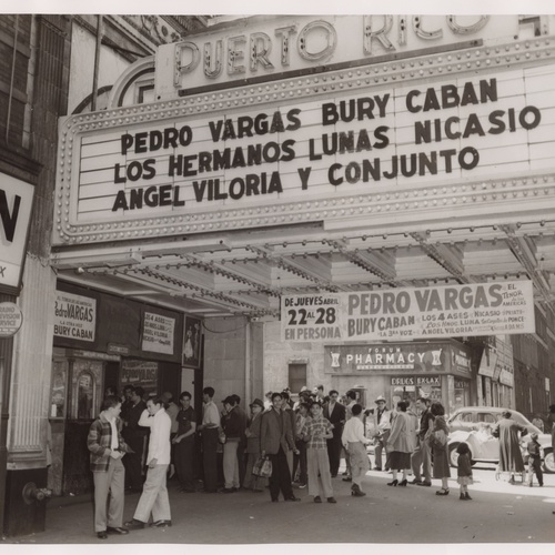 The Puerto Rico Theater, 1954