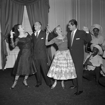 Dancing the Merengue, March 13, 1955