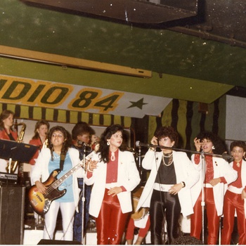 Las Chicas de Nueva York performing at the Studio 84, ca. 1980s