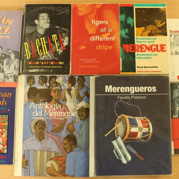 A Collage of Books on Dominican Music