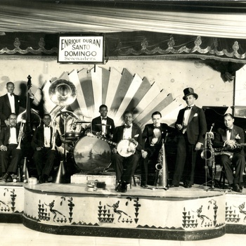 Enrique Duran Santo Domingo Serenaders at the Savoy Ballroom, 1929