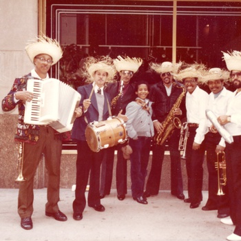 José Nuñez y sus Merengueros at the Hispanic Day Parade ca. 1970s